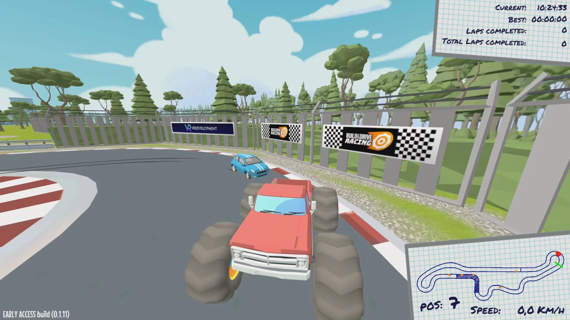 Изображение игры: Build and Drive Racing