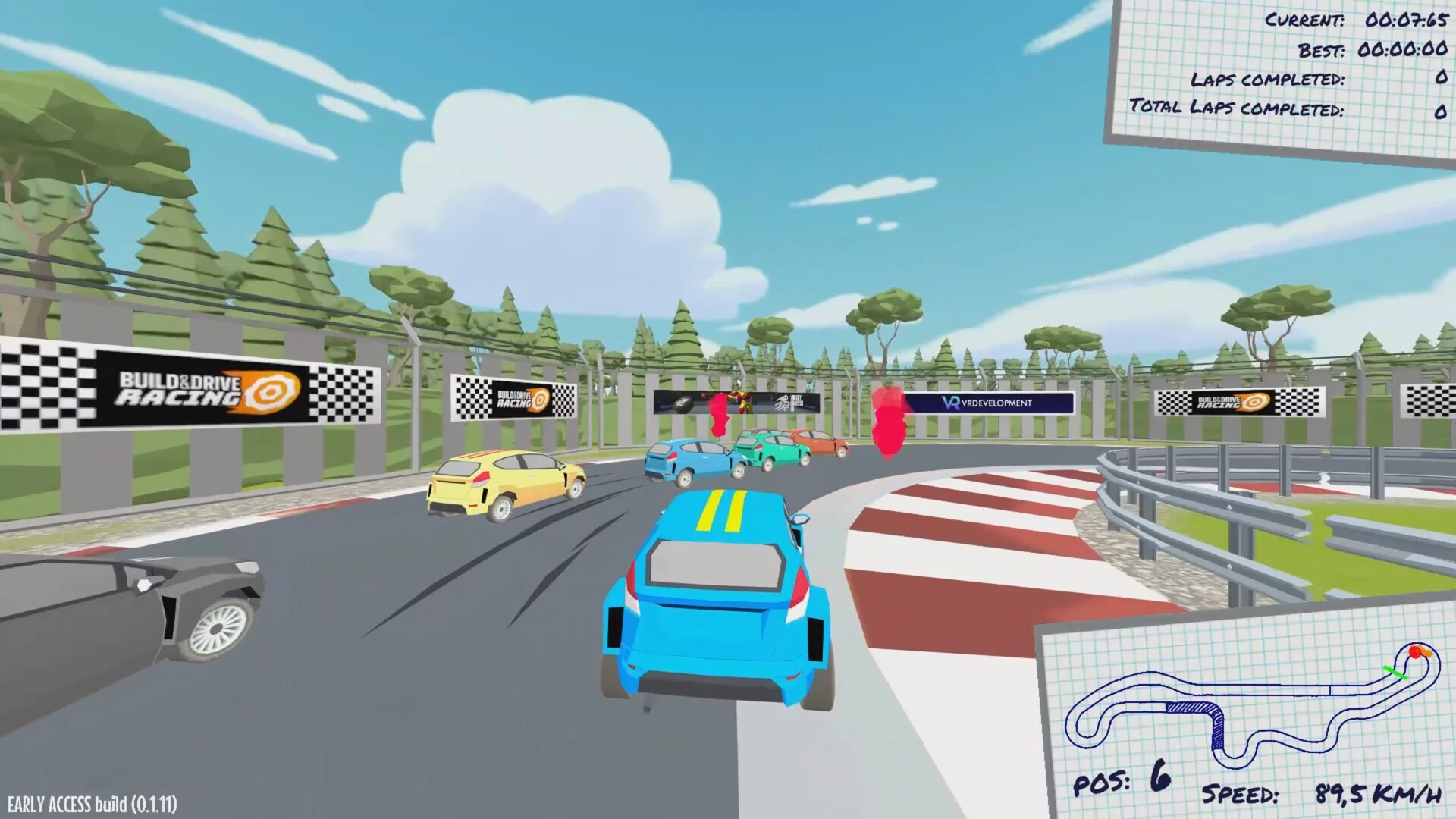 Изображение игры: Build and Drive Racing