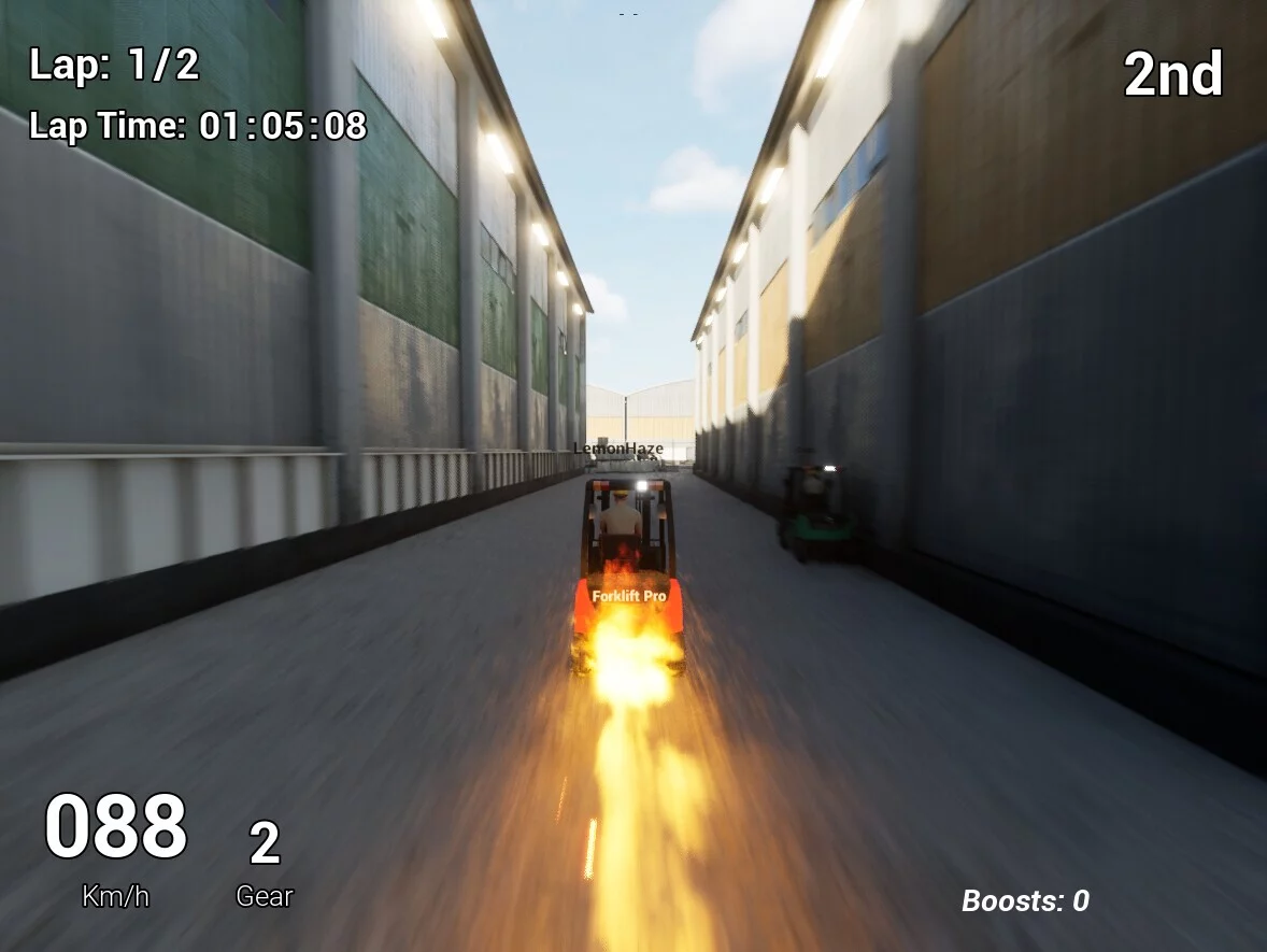 Изображение игры: Forklift Racer