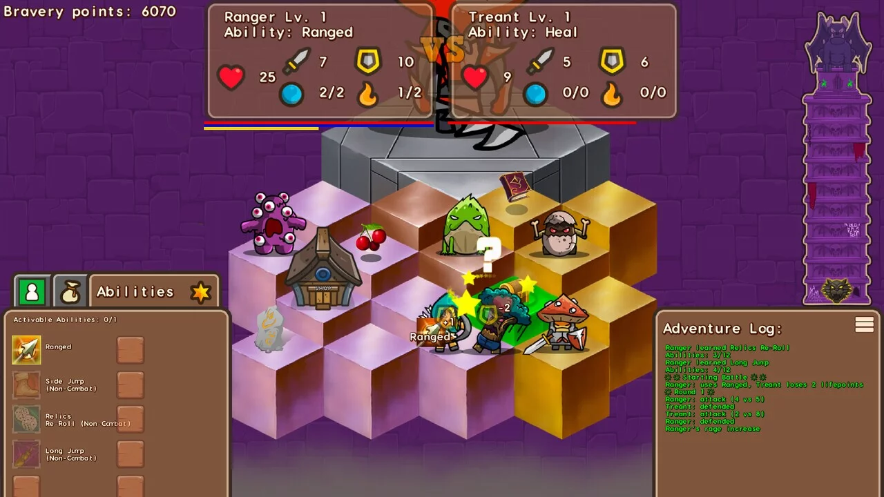 Изображение игры: The Dungeon Tower