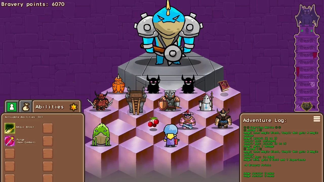 Изображение игры: The Dungeon Tower