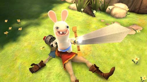 Изображение игры: Raving Rabbids Travel in Time