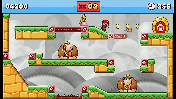 Изображение игры: Mario vs. Donkey Kong Tipping Stars