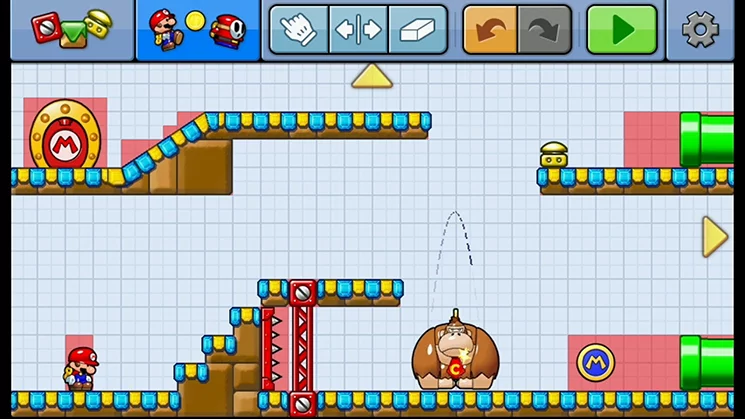 Изображение игры: Mario vs. Donkey Kong Tipping Stars