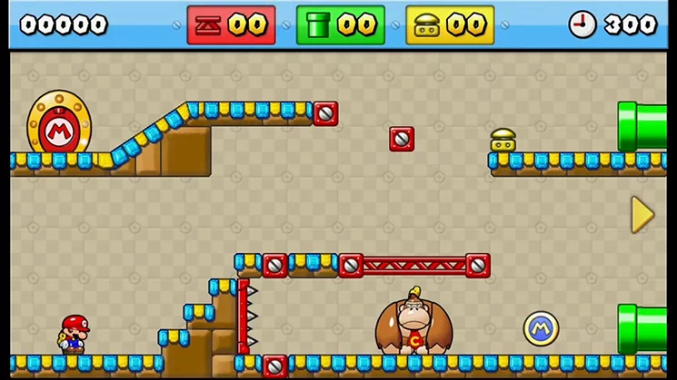 Изображение игры: Mario vs. Donkey Kong Tipping Stars
