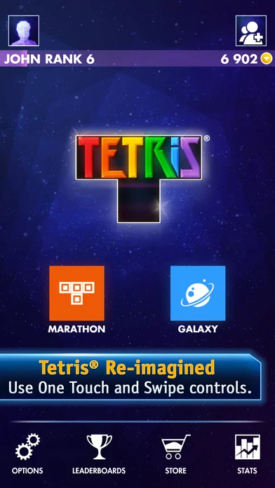 Изображение игры: TETRIS