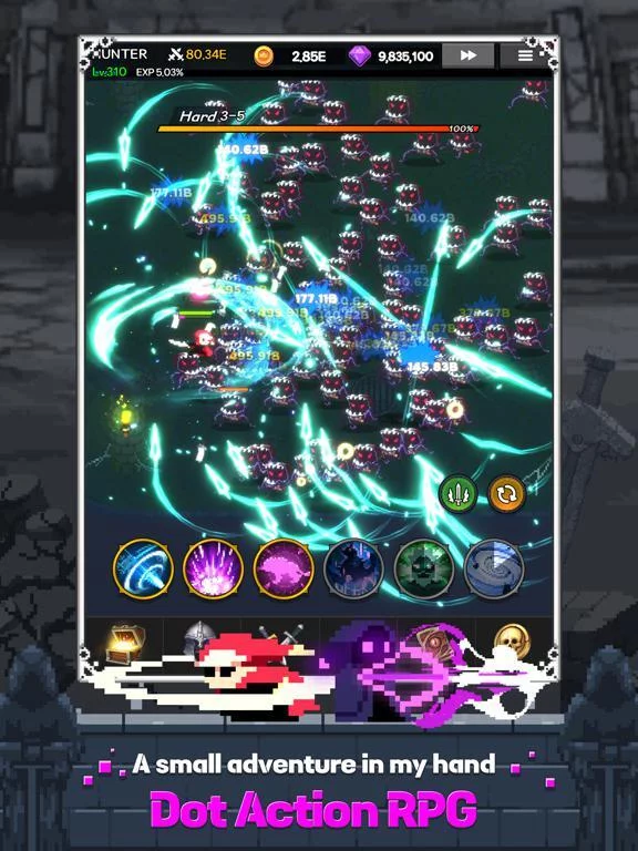 Изображение игры: Pixel Hunter Idle