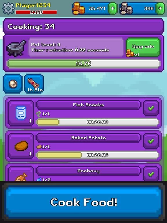 Изображение игры: Skill Quest: Idle Skilling RPG