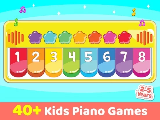 Изображение игры: Piano Kids Music Learning Game