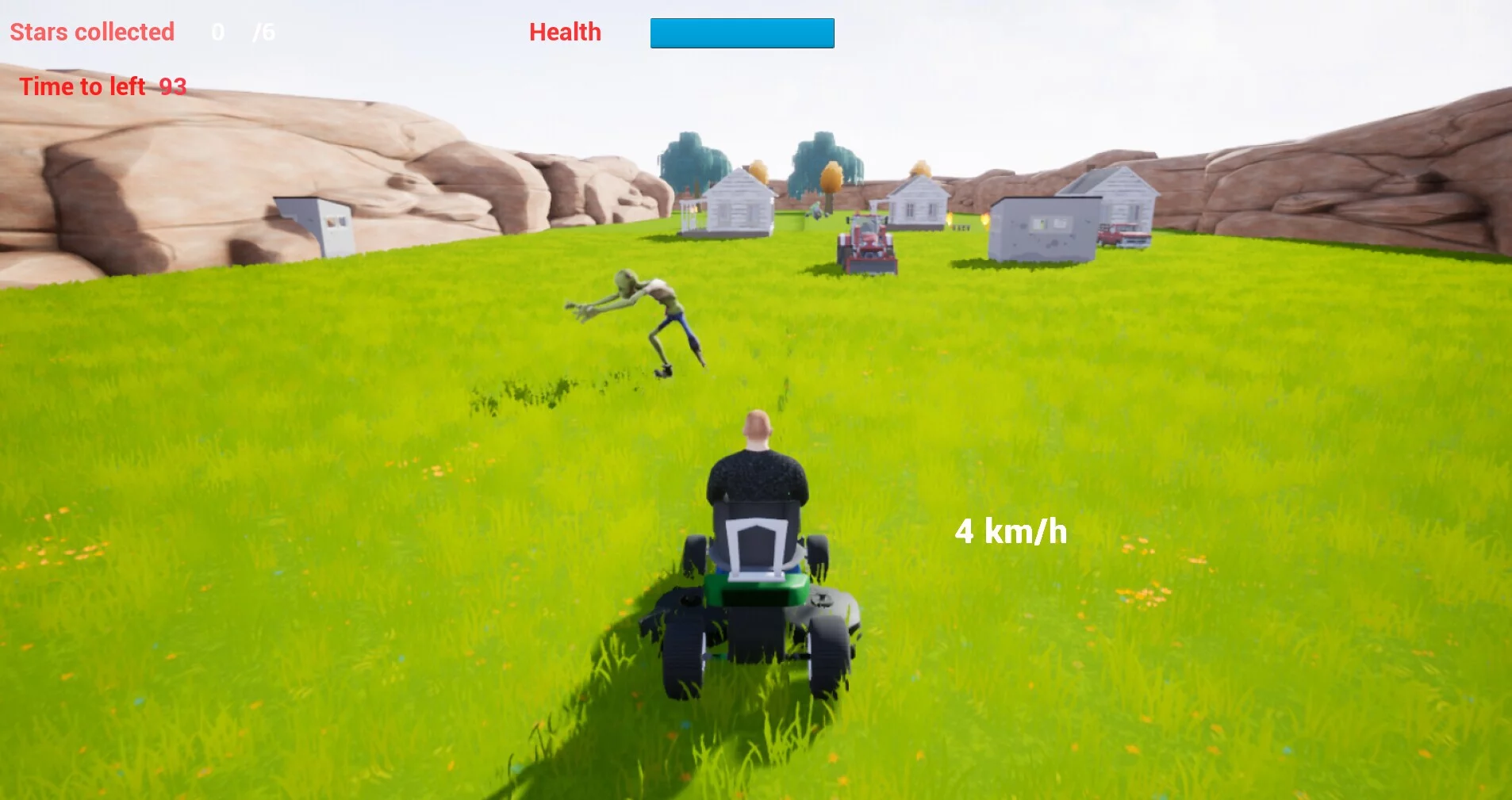 Изображение игры: Lawnmower Game: Mission X