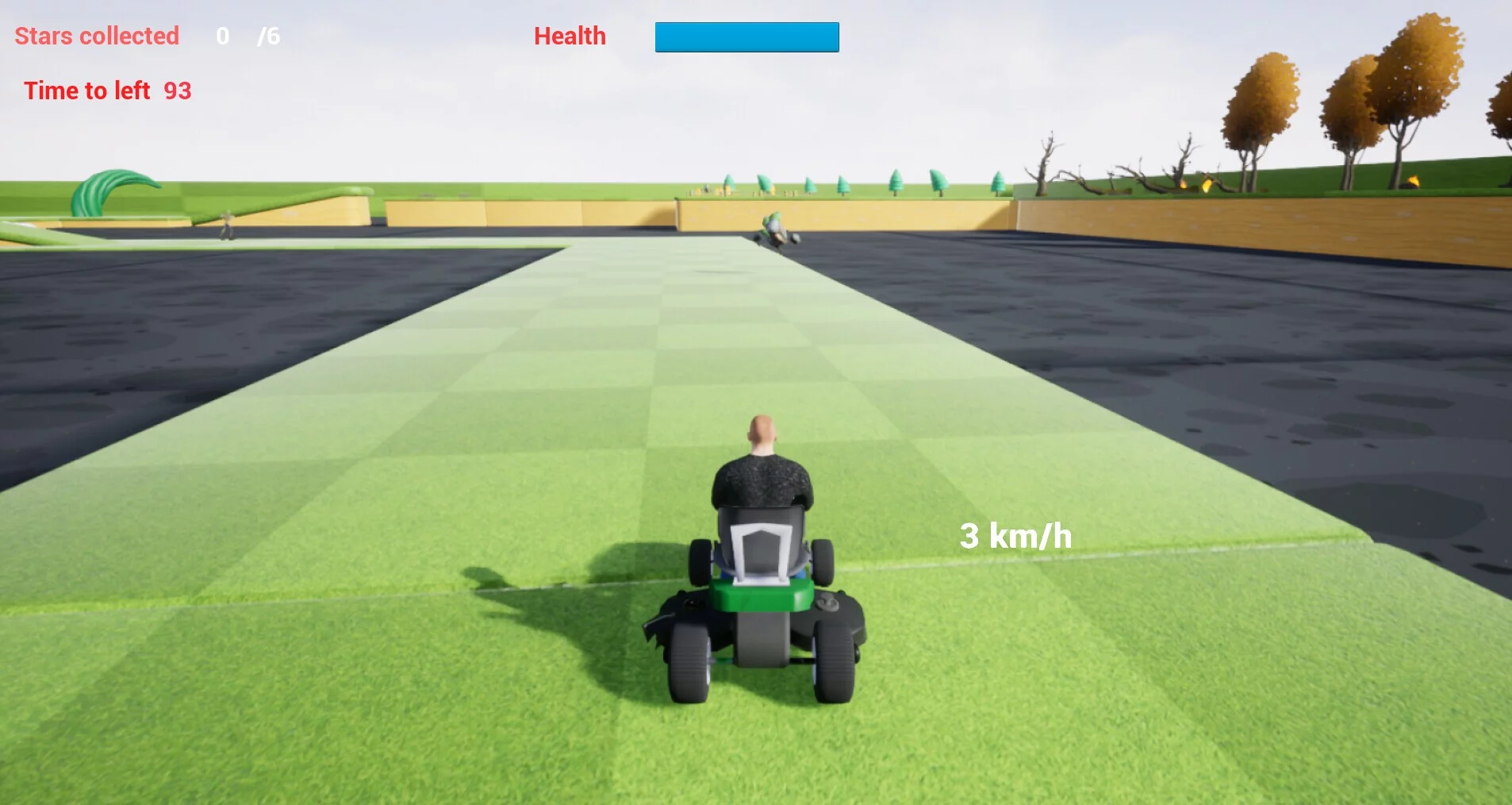 Изображение игры: Lawnmower Game: Mission X