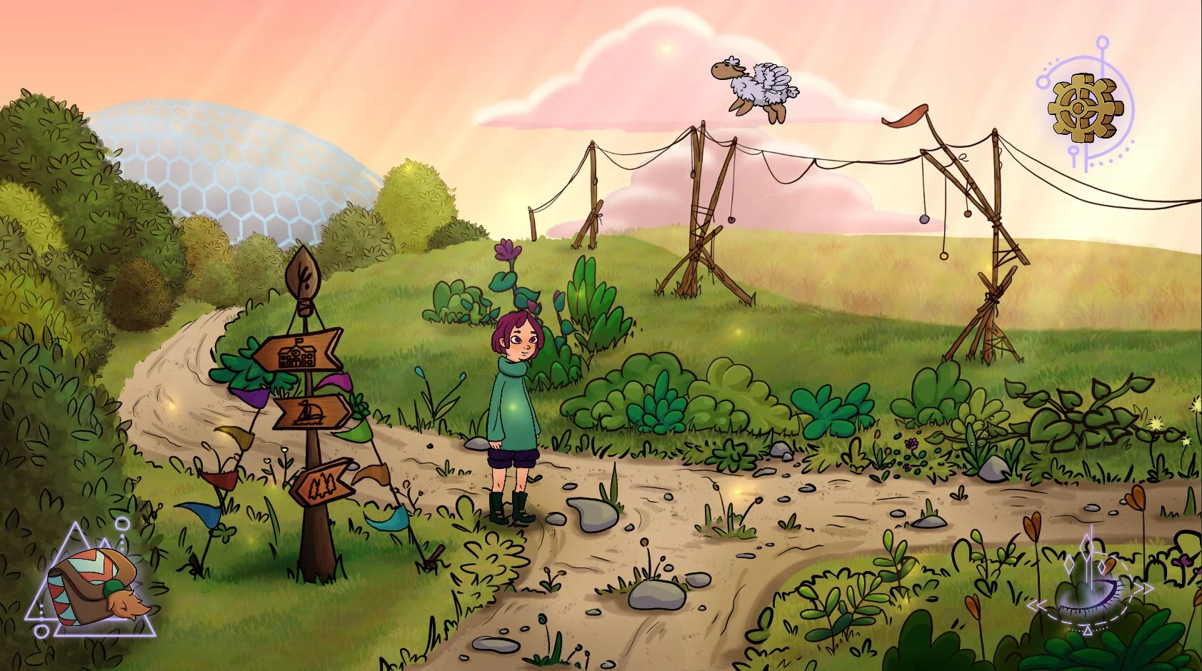 Изображение игры: Blackberry the Witch: Journey