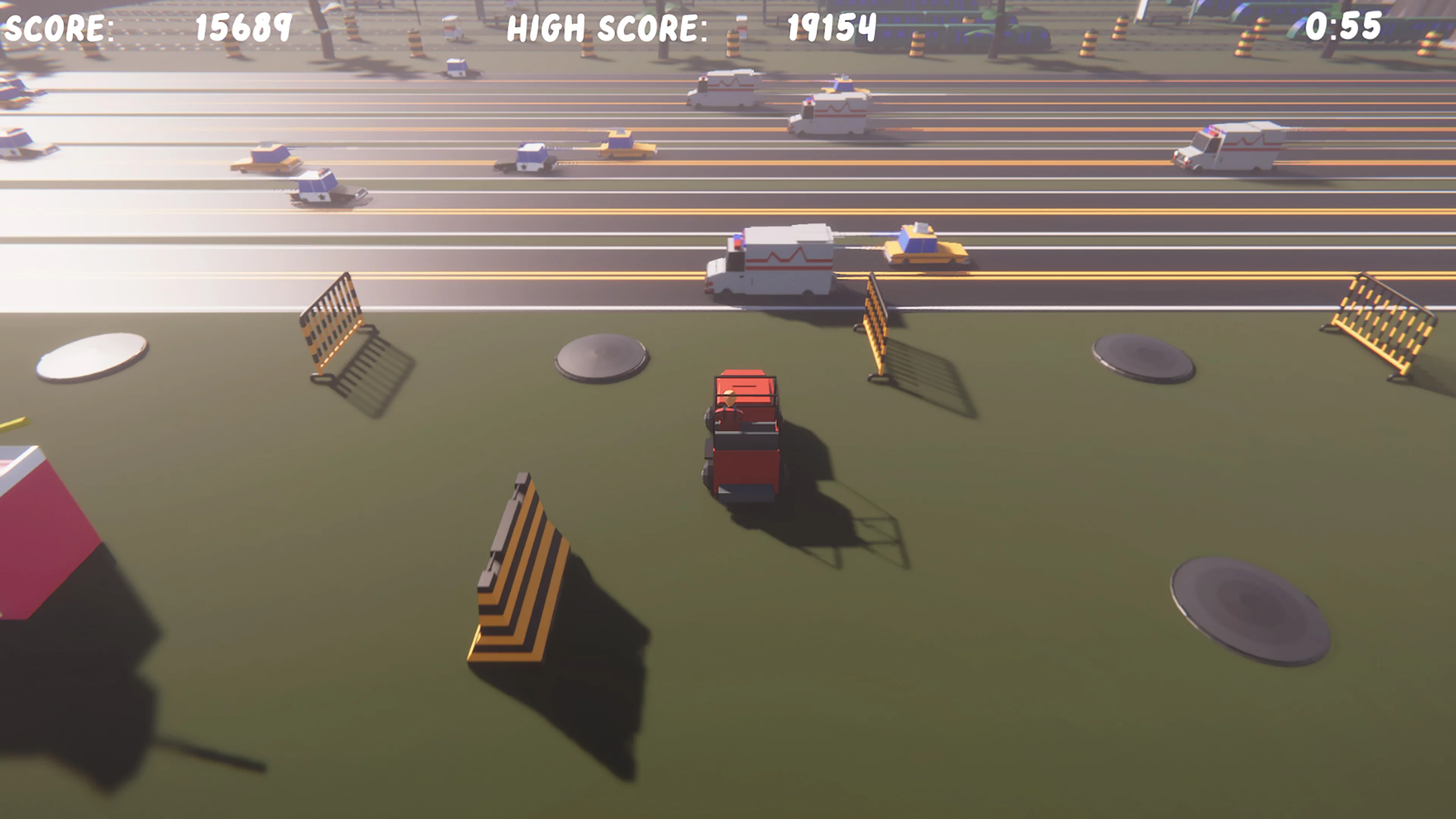 Изображение игры: Road Bustle