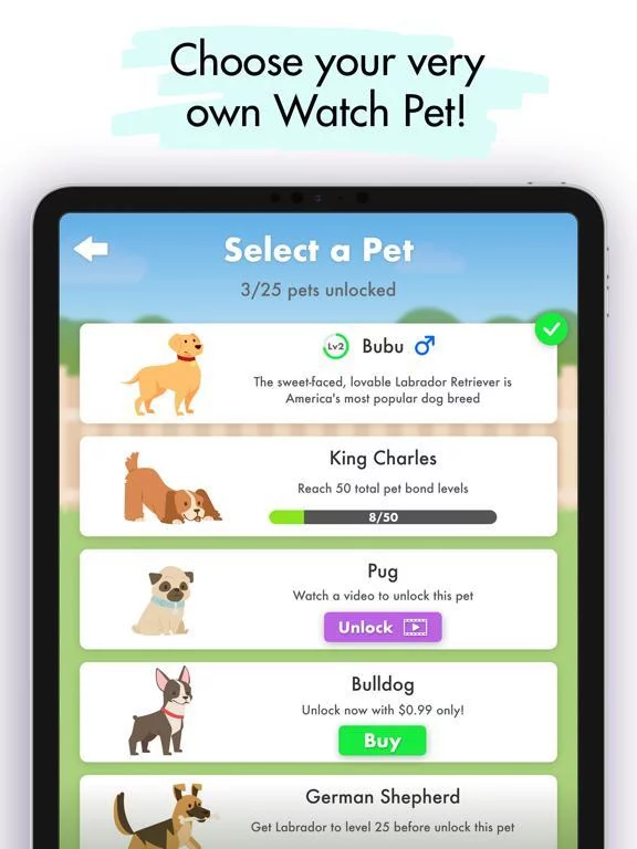 Изображение игры: Watch Pet: Widget & Watch Pets