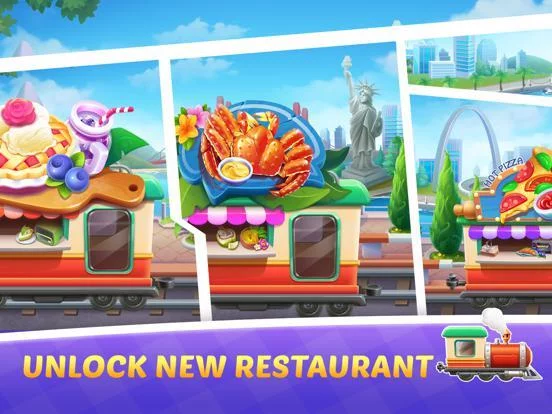 Изображение игры: Cooking Train - Food Games