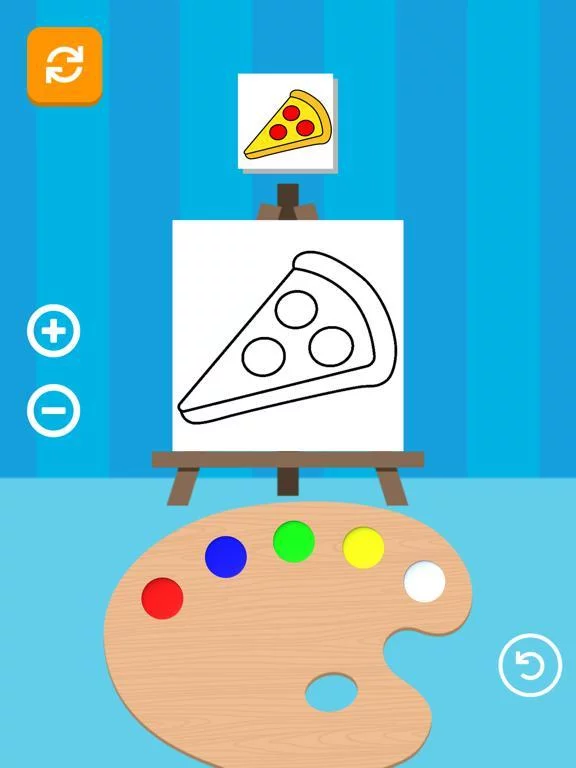 Изображение игры: Mix & Paint