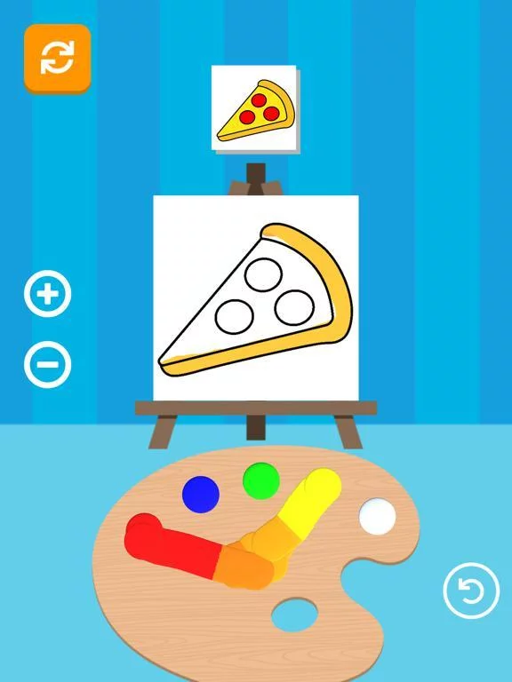 Изображение игры: Mix & Paint