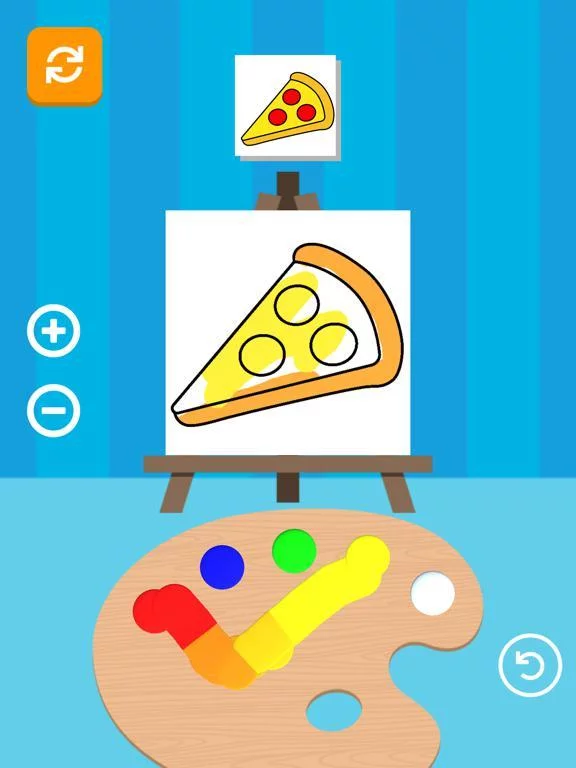 Изображение игры: Mix & Paint