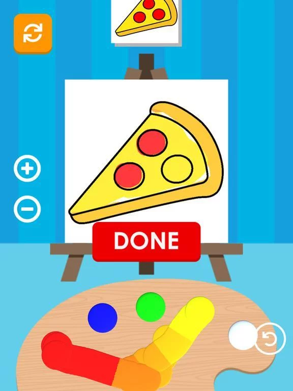 Изображение игры: Mix & Paint