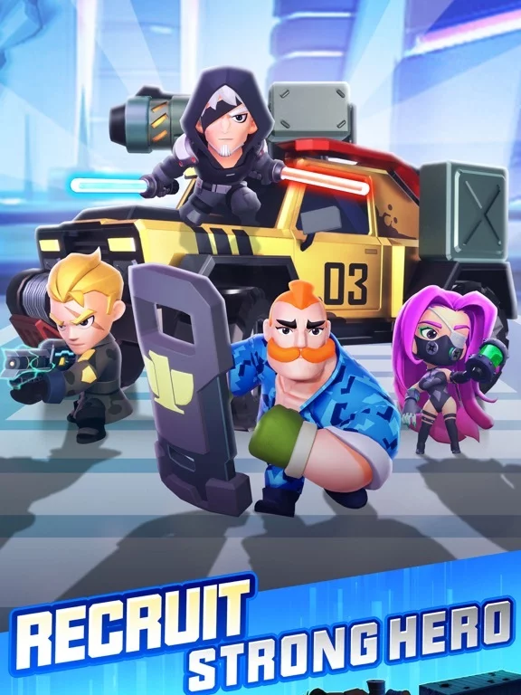 Изображение игры: Idle Survivors: Last Stand