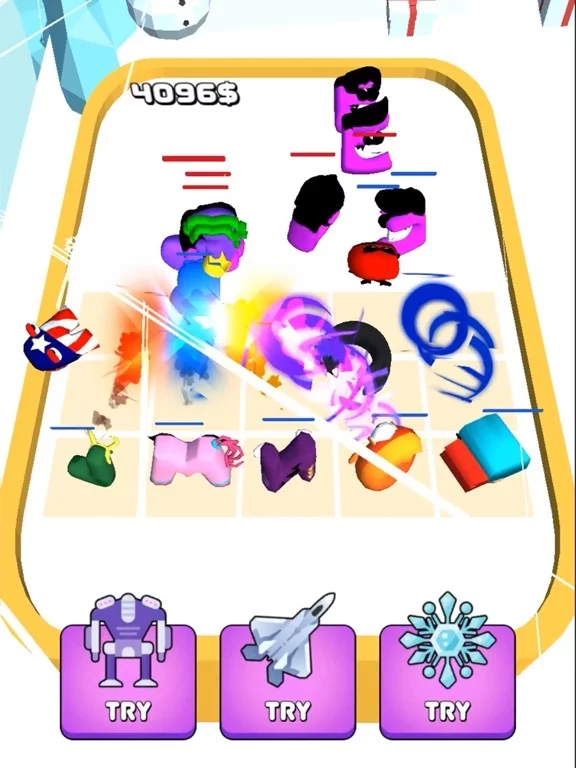 Изображение игры: Alphabet Fusion Merge Monster