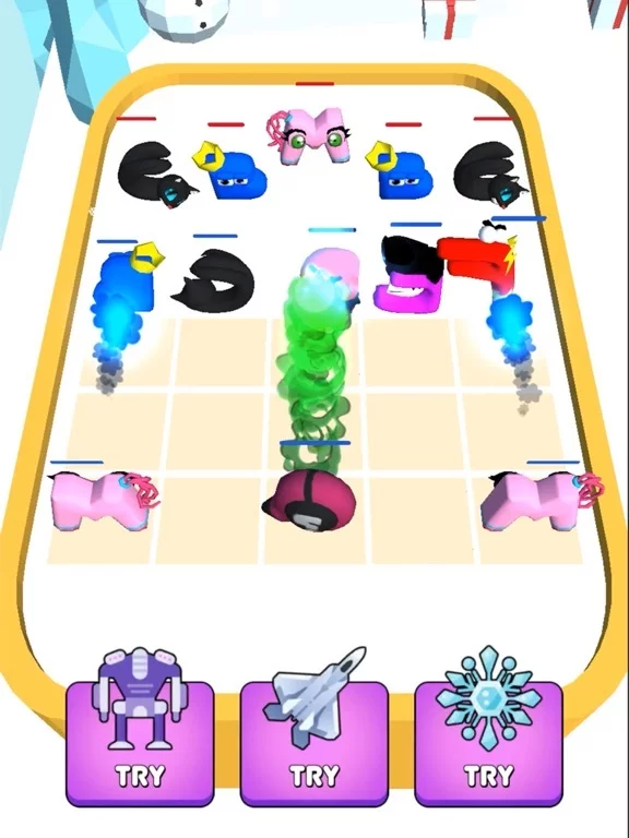 Изображение игры: Alphabet Fusion Merge Monster
