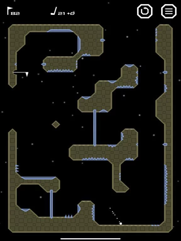 Изображение игры: Gravity Golfing