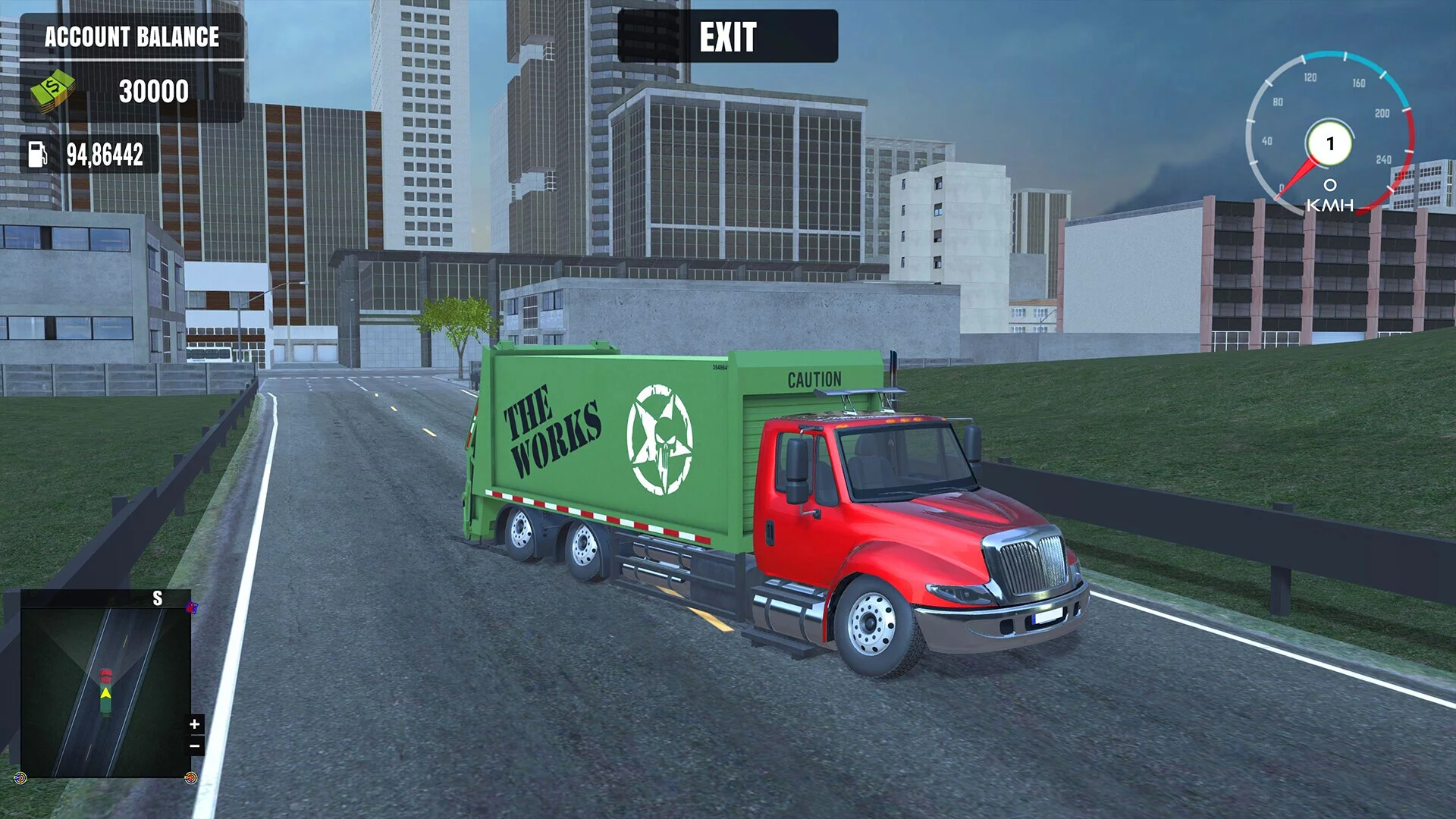 Изображение игры: Garbage Truck Driving Simulator