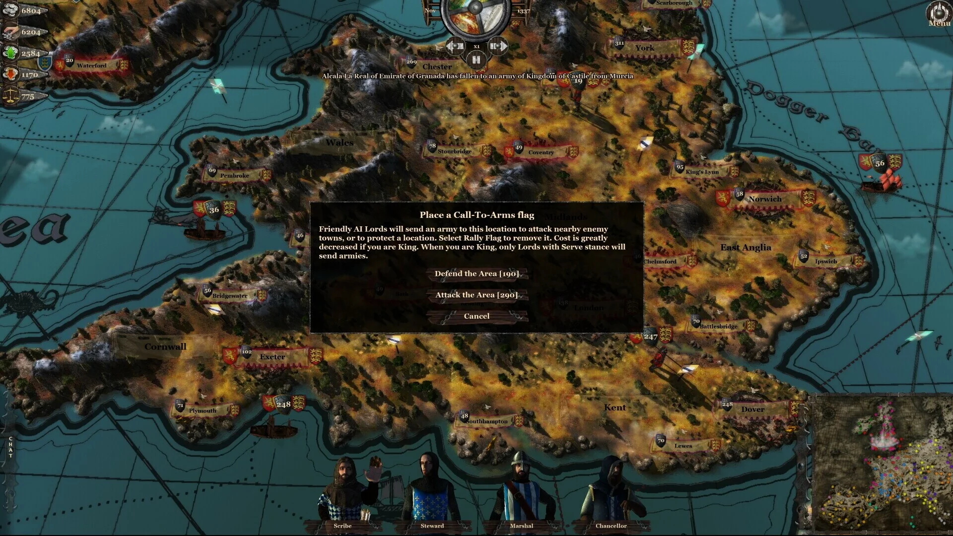 Изображение игры: The King's Campaign