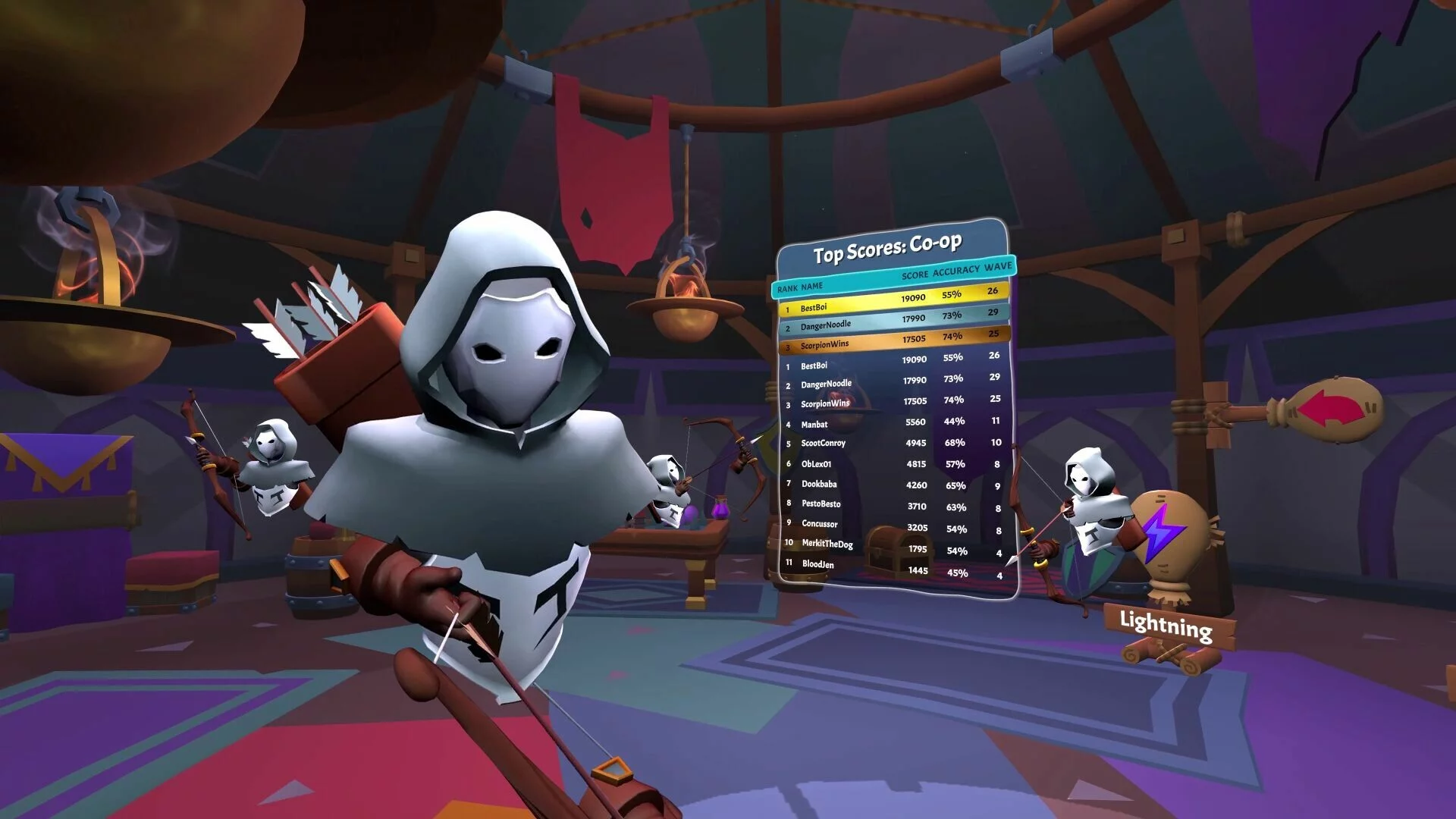 Изображение игры: Battle Bows