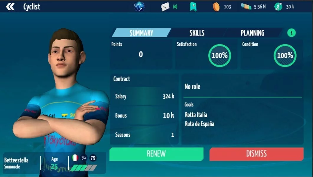 Изображение игры: Live Cycling Manager 2023
