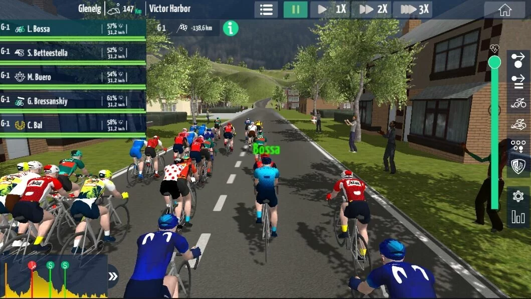 Изображение игры: Live Cycling Manager 2023