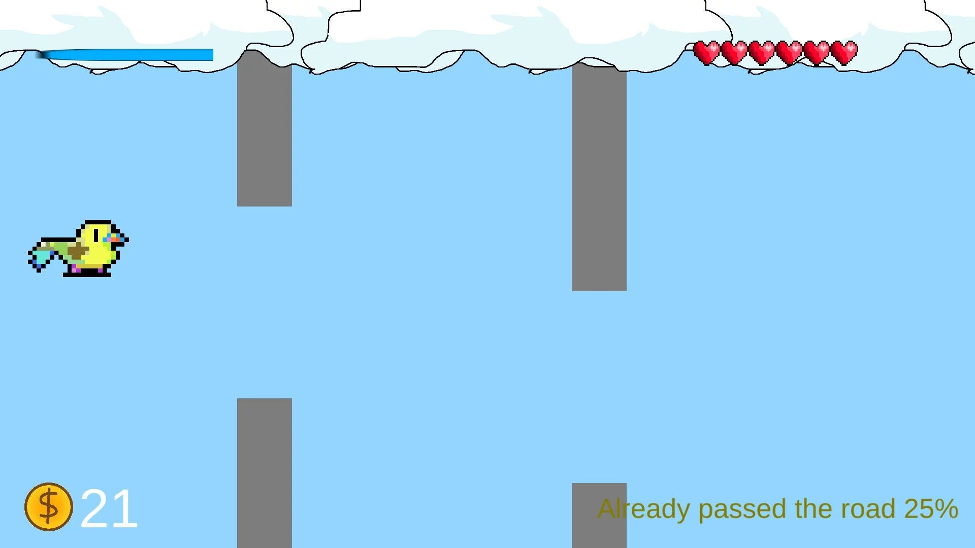 Изображение игры: flappy bird ultra