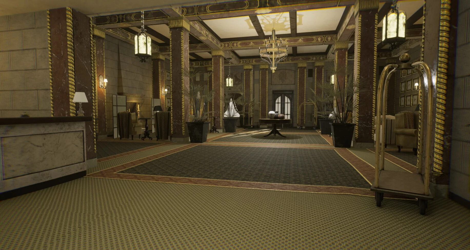 Изображение игры: Backrooms: Realm of Shadows