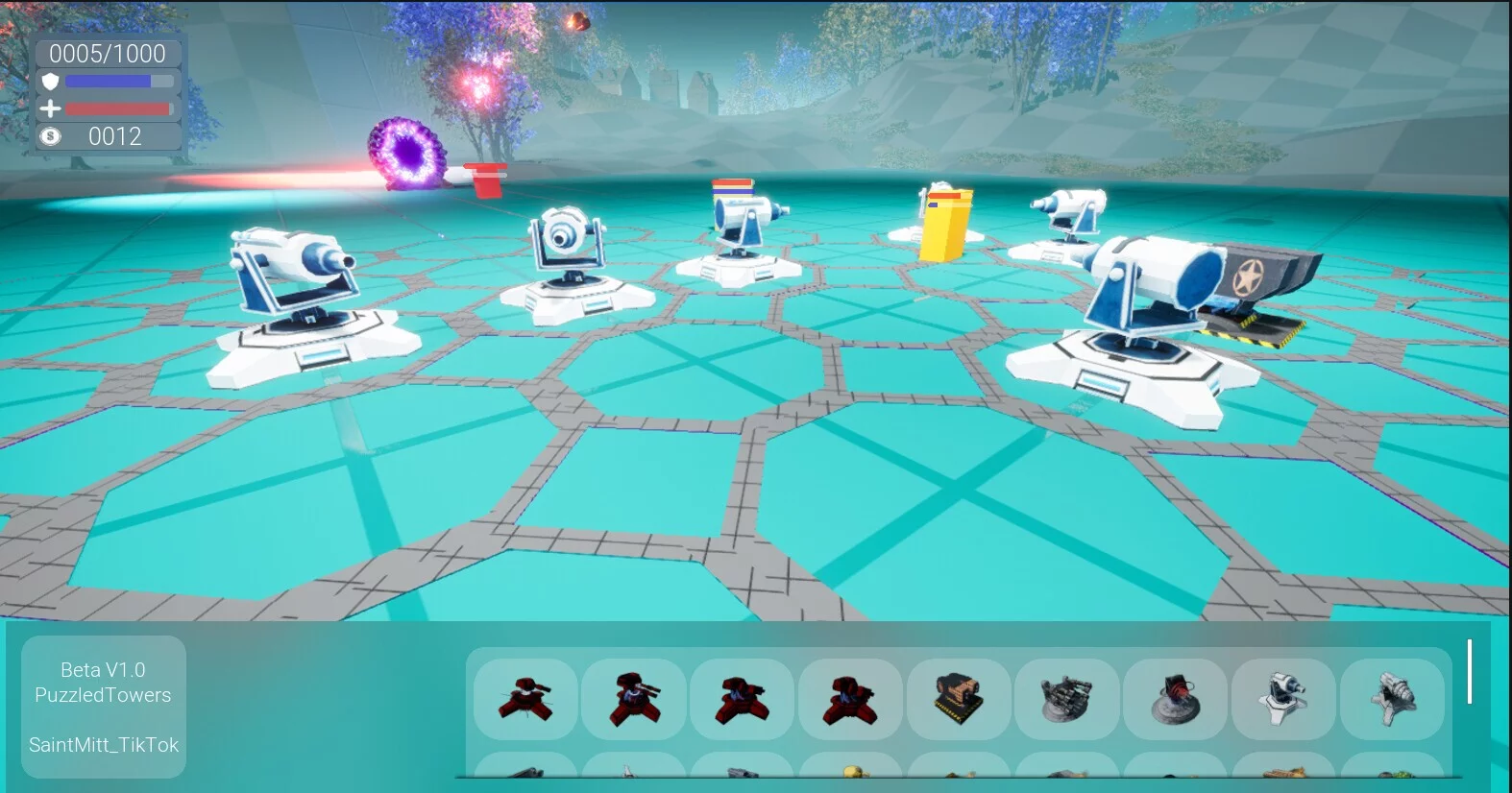 Изображение игры: Puzzled Towers