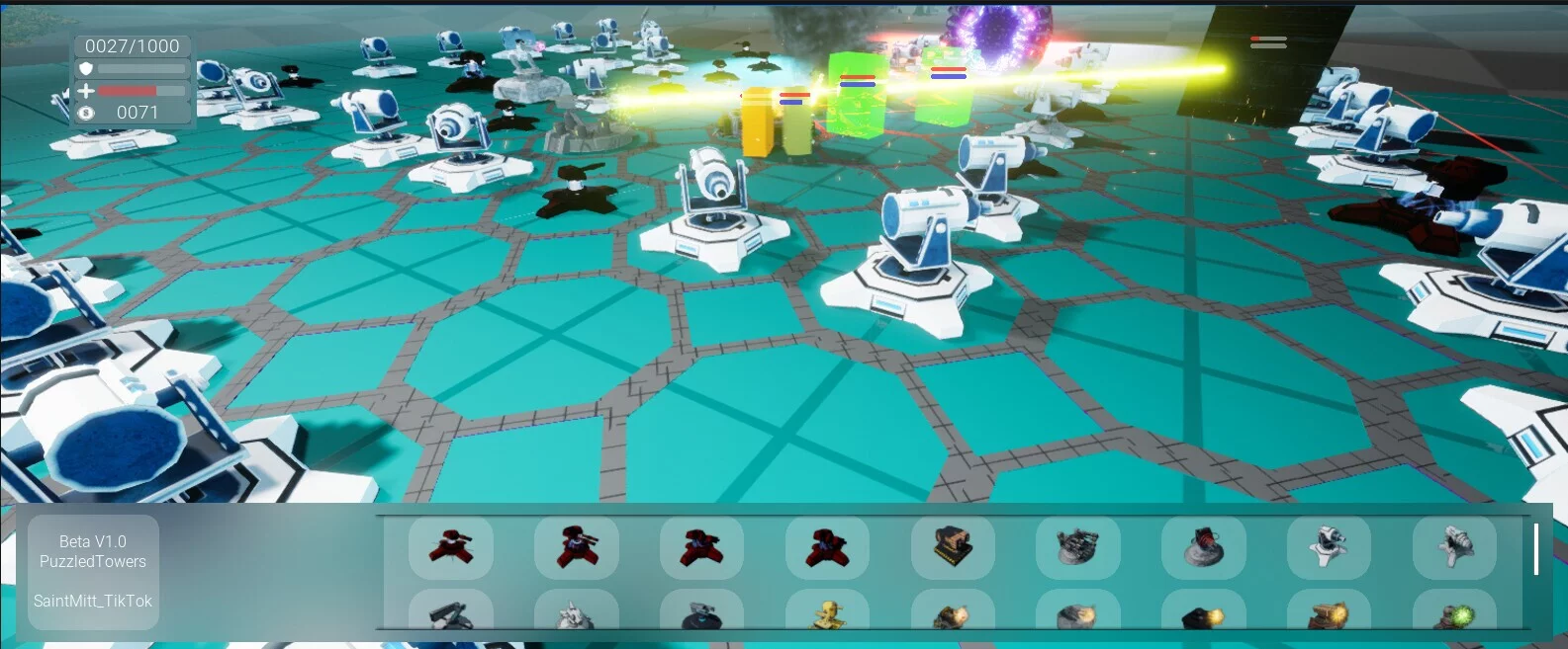 Изображение игры: Puzzled Towers