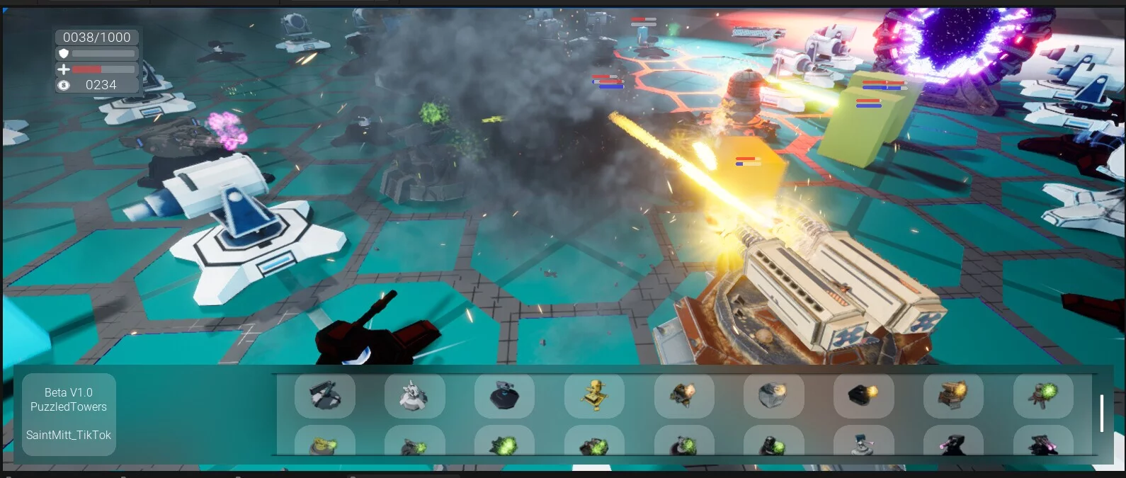 Изображение игры: Puzzled Towers