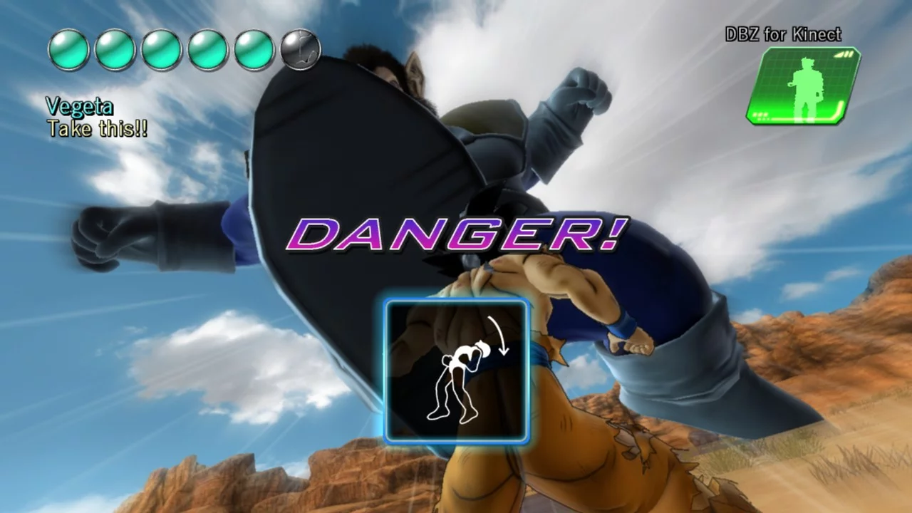 Изображение игры: Dragon Ball Z for Kinect