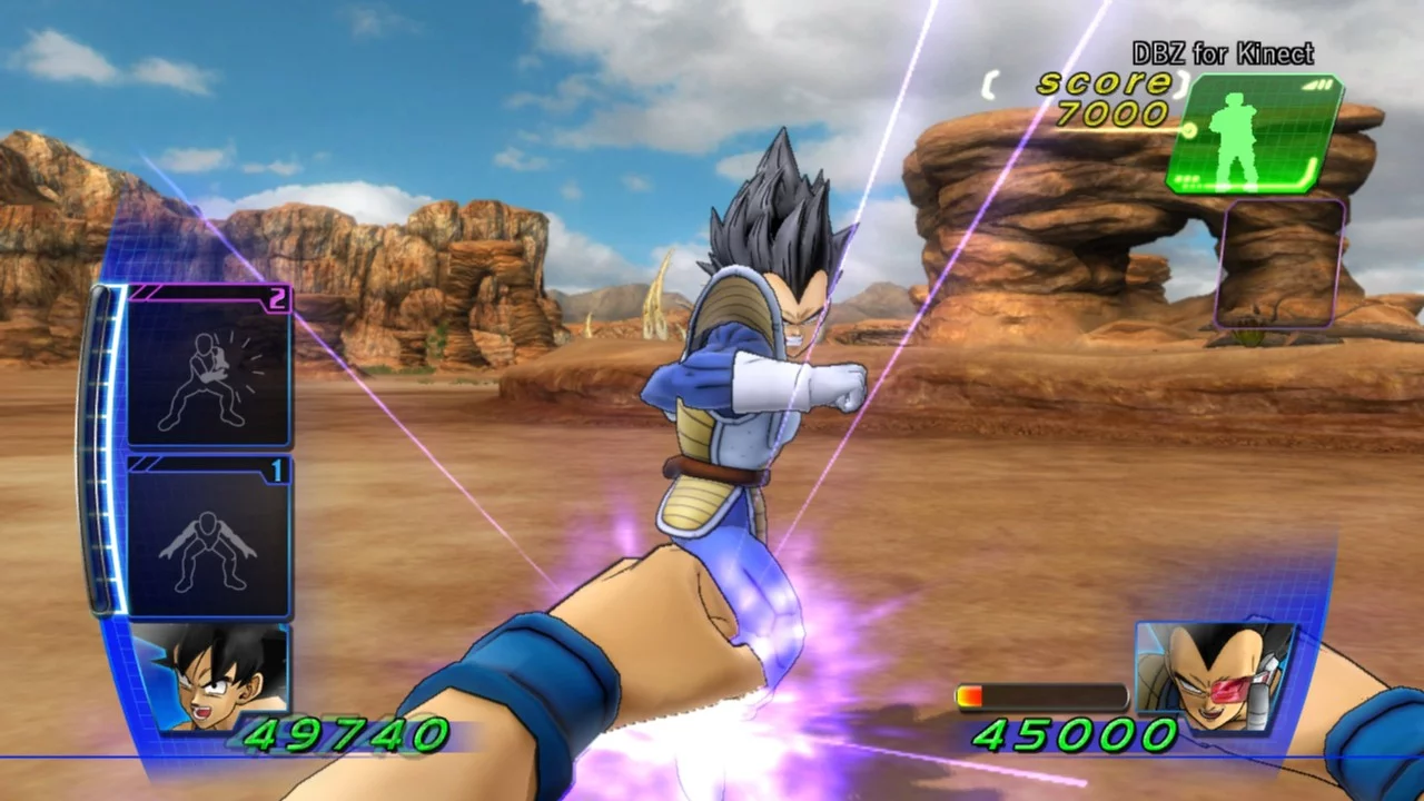 Изображение игры: Dragon Ball Z for Kinect