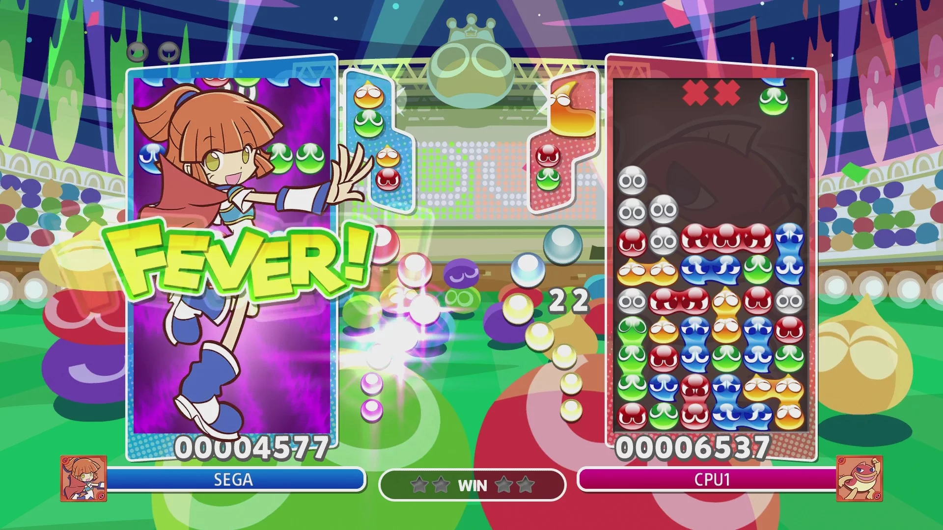 Изображение игры: Puyo Puyo Champions / ぷよぷよ eスポーツ