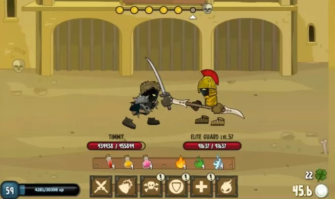 Изображение игры: Swords and Souls