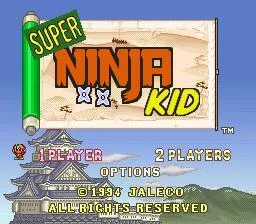 Изображение игры: Super Ninja-Kun