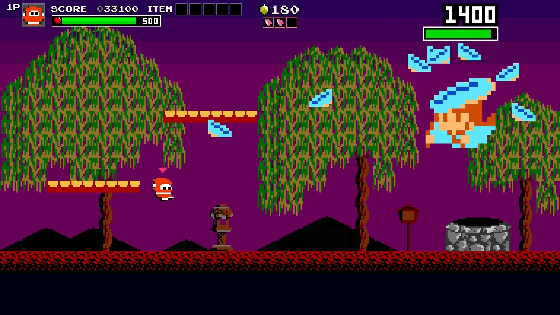 Изображение игры: Ninja JaJaMaru: The Great Yokai Battle + Hell