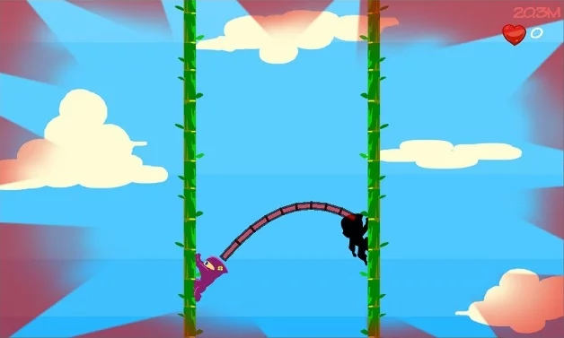 Изображение игры: Leap Up no jutsu