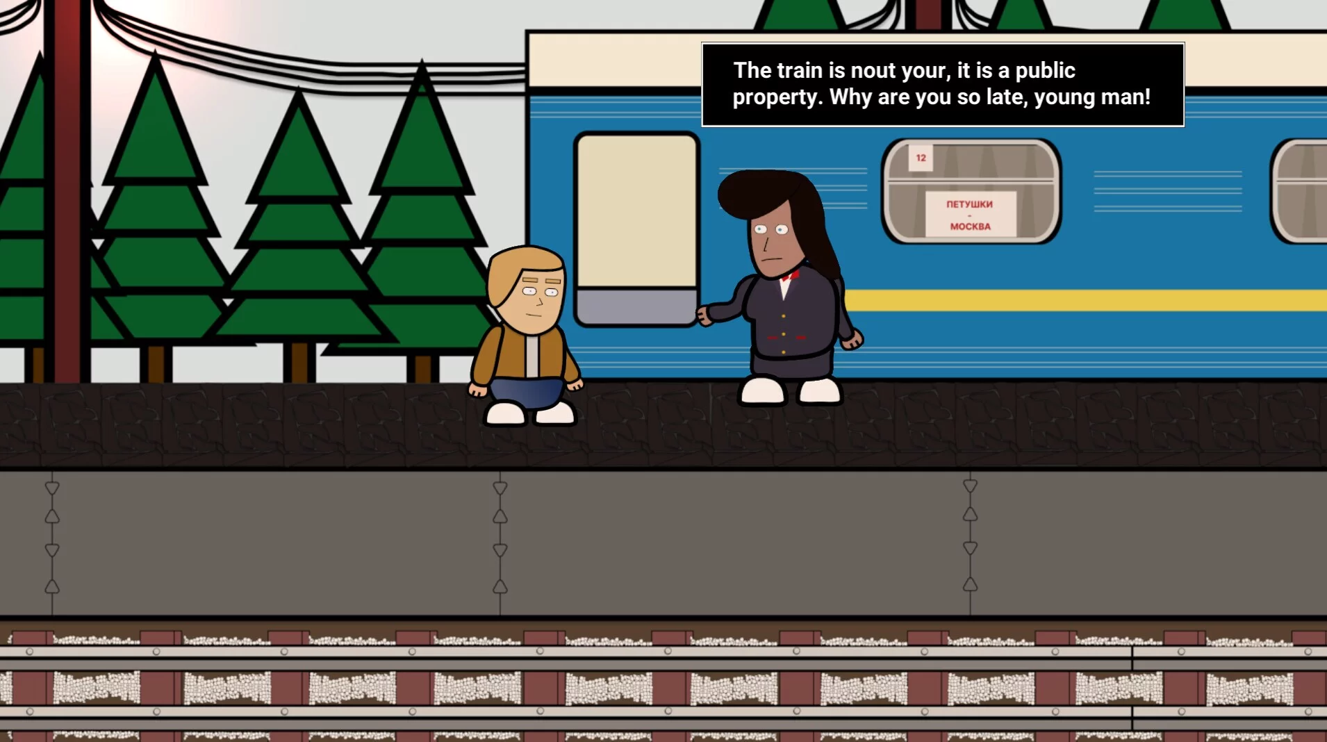 Изображение игры: Train Games