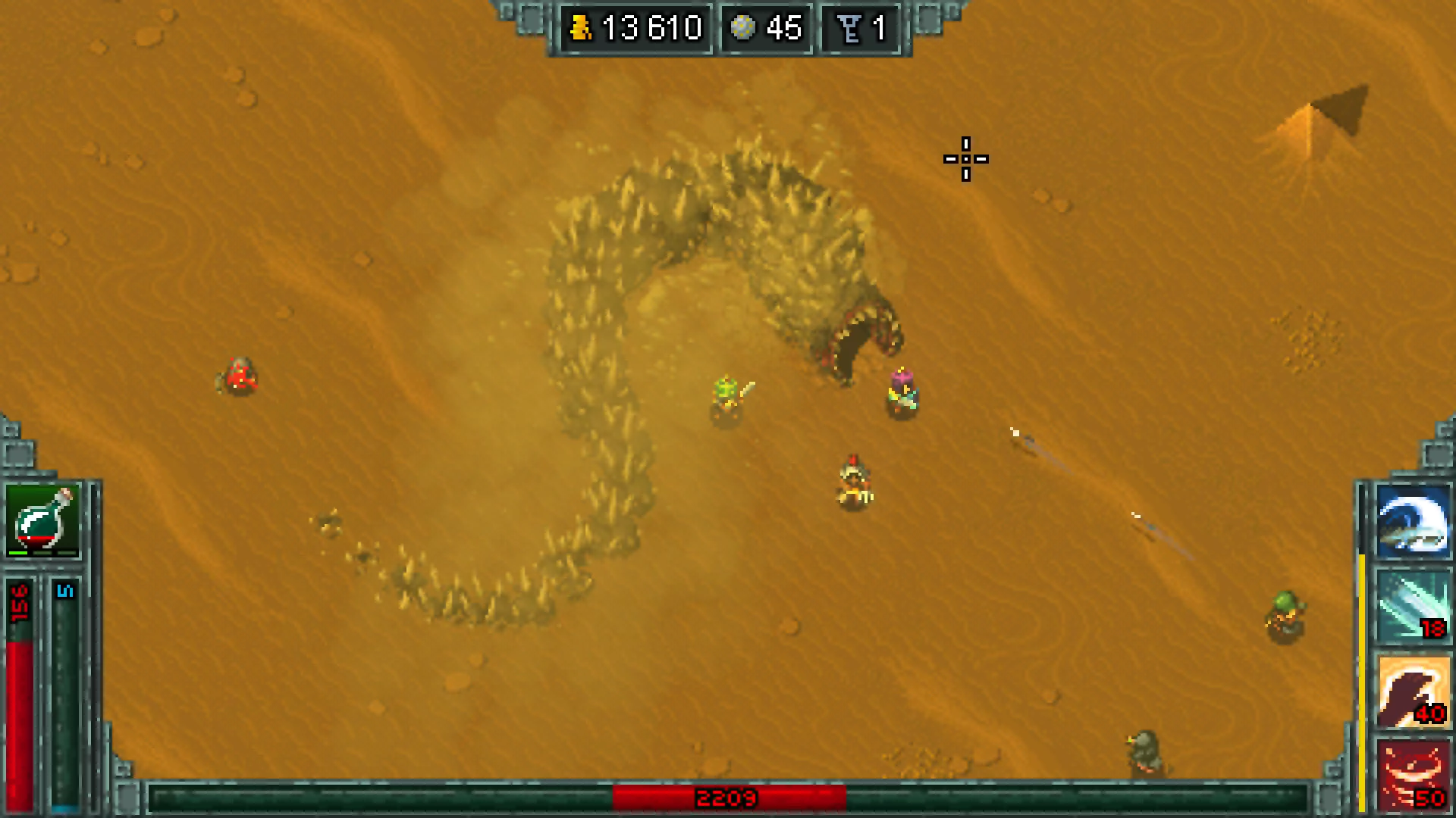 Изображение игры: Heroes of Hammerwatch: Pyramid of Prophecy