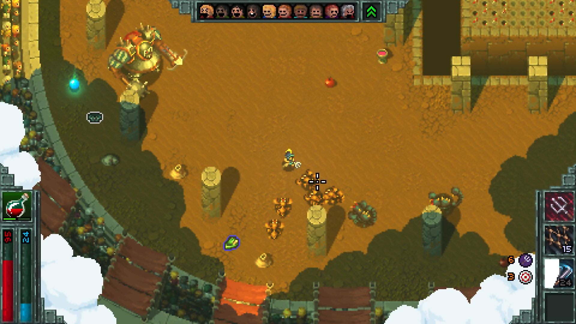 Изображение игры: Heroes of Hammerwatch: Pyramid of Prophecy