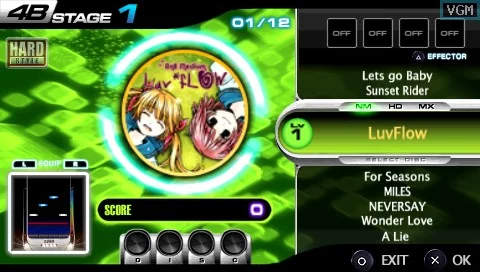 Изображение игры: DJ Max Portable: Clazziquai Edition