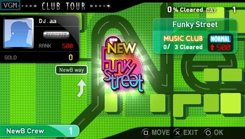 Изображение игры: DJ Max Portable: Black Square