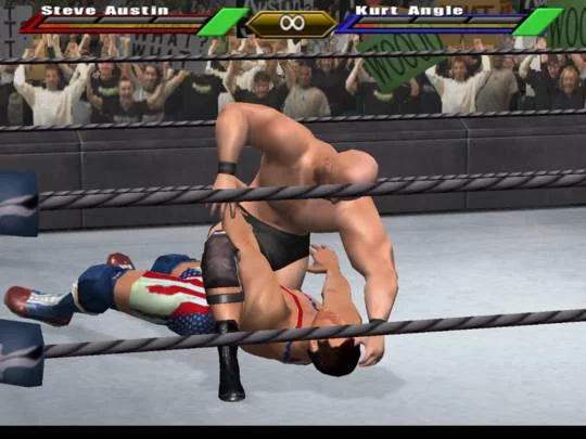 Изображение игры: WWE WrestleMania X8
